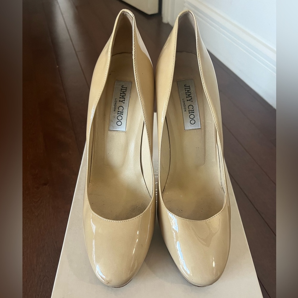 Jimmy Choo Cosmic Patent Pumps